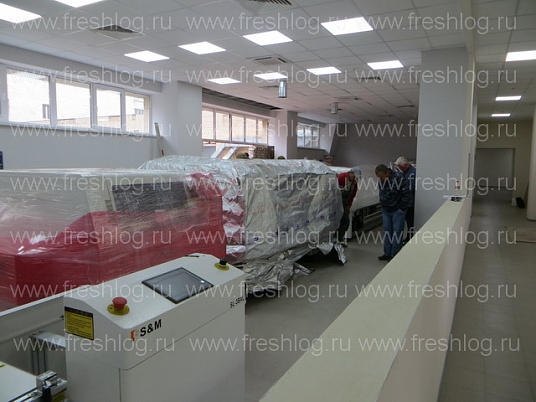 Разгрузка и установка производственного оборудования, такелажные работы