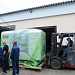 Разгрузка станков и оборудования из контейнеров