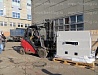 Разгрузка и подъем на 3-ий этаж производственного оборудования