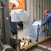 Разгрузка станков и оборудования из контейнеров
