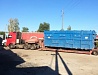 Разгрузка и установка в цехе печи для производства вольфрама, общий массой 105 тонн