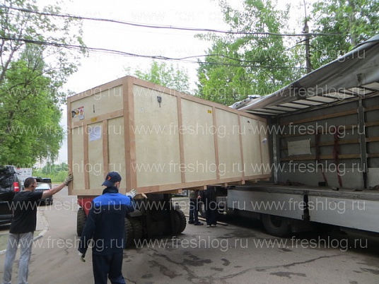 Разгрузка и установка производственного оборудования, такелажные работы