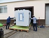 Разгрузка 5-ти координатного станка из контейнера