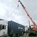 Разгрузка станков и оборудования из контейнеров