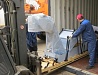 Разгрузка 5-ти координатного станка из контейнера