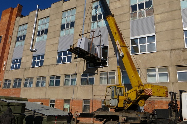 Подъем груза на этаж в Москве